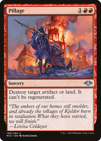 Pillage (MH1-139)  - Modern Horizons