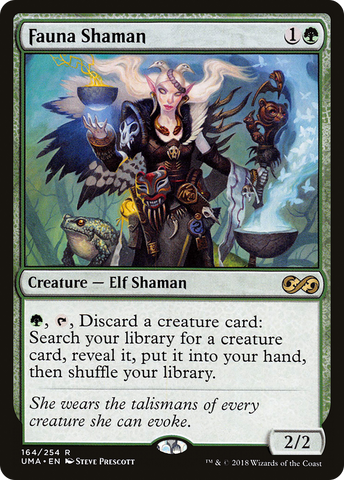 Fauna Shaman (UMA-164)  Foil - Ultimate Masters