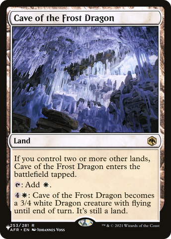 Cave of the Frost Dragon (LIST-253/281)  - The List