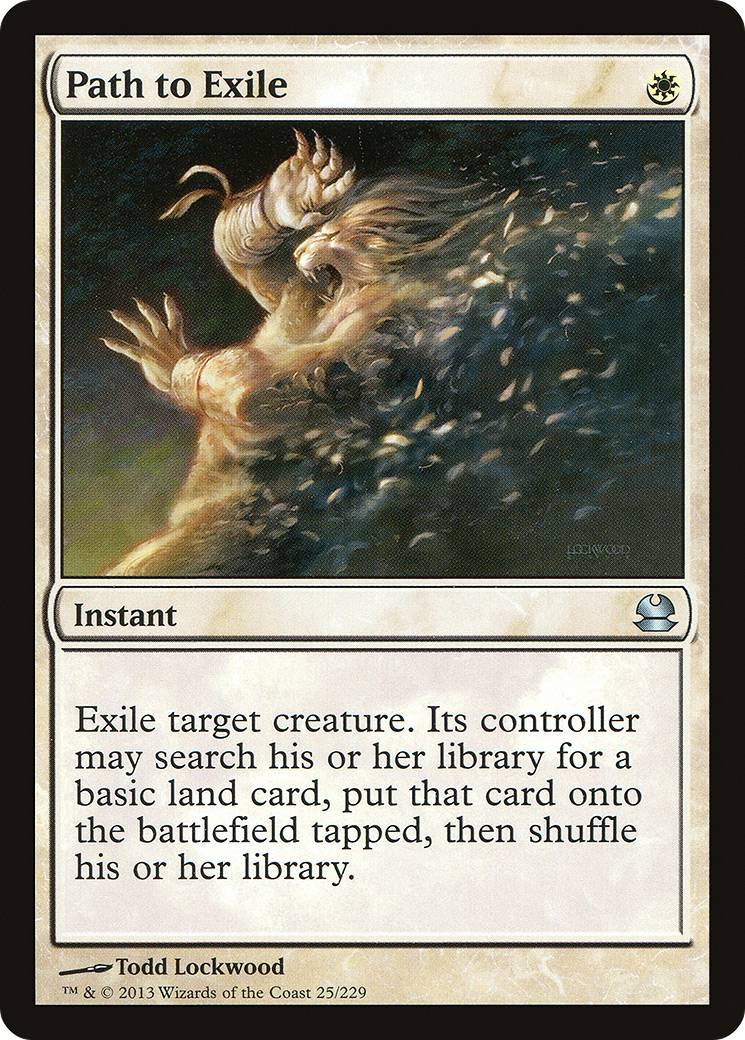 Path to Exile (MMA-025)  Foil - Modern Masters