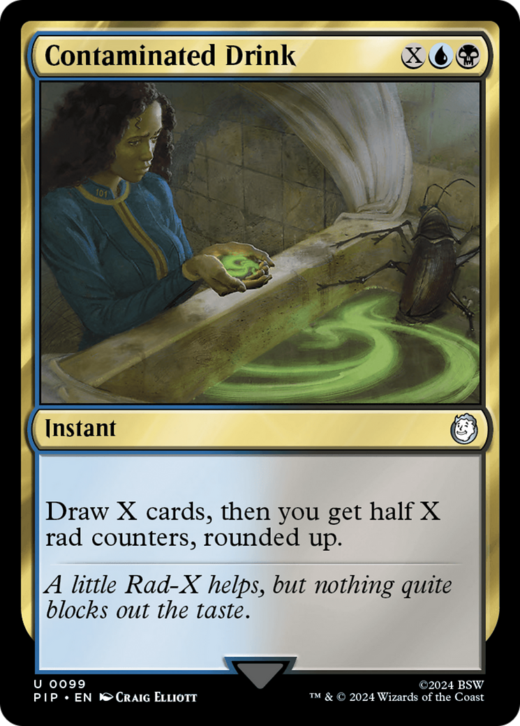 Contaminated Drink (PIP-099)  Foil - Fallout