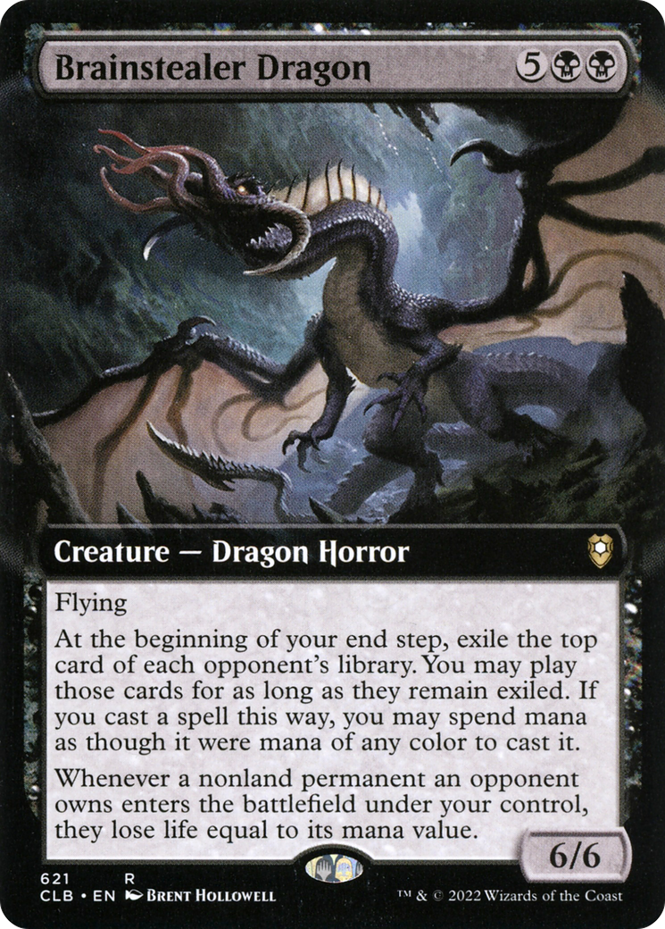 Brainstealer Dragon (Extended Art) (CLB-621)  - Commander Legends: Battle for Baldur's Gate: (Extended Art)
