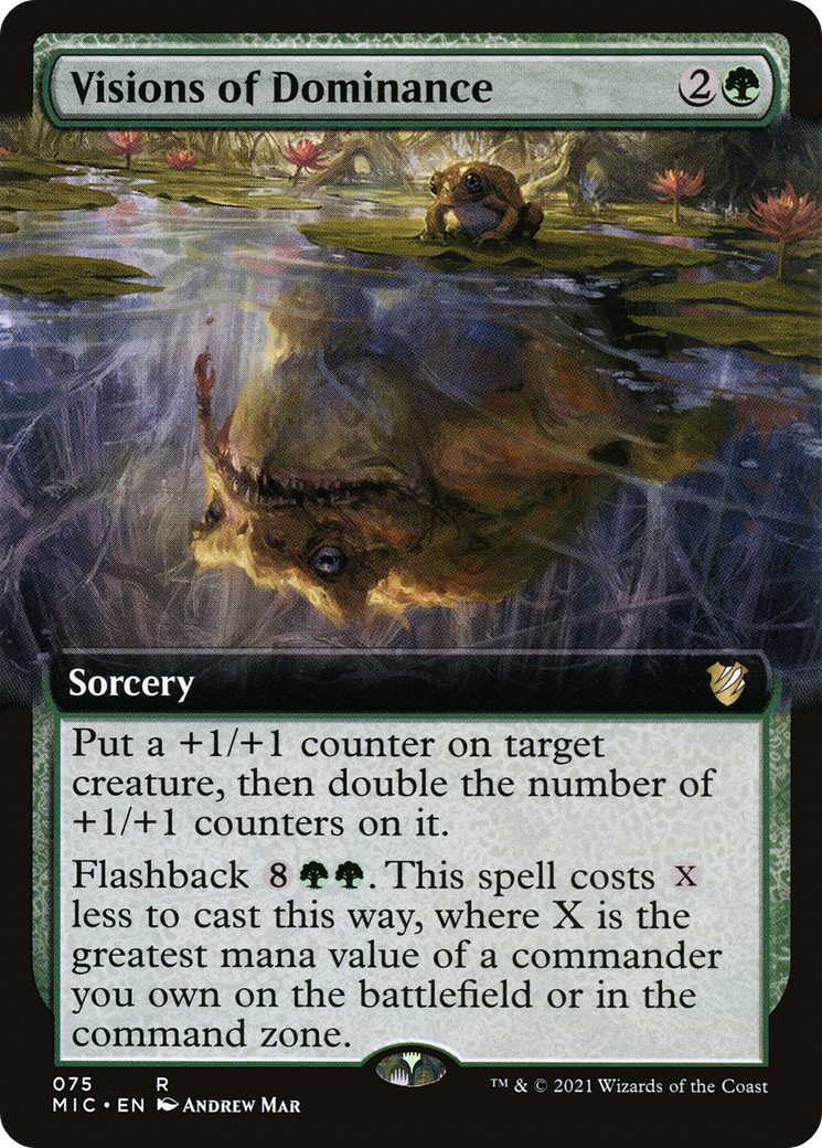 Visions of Dominance (Extended Art) (MIC-075)  - Midnight Hunt Commander: (Extended Art)
