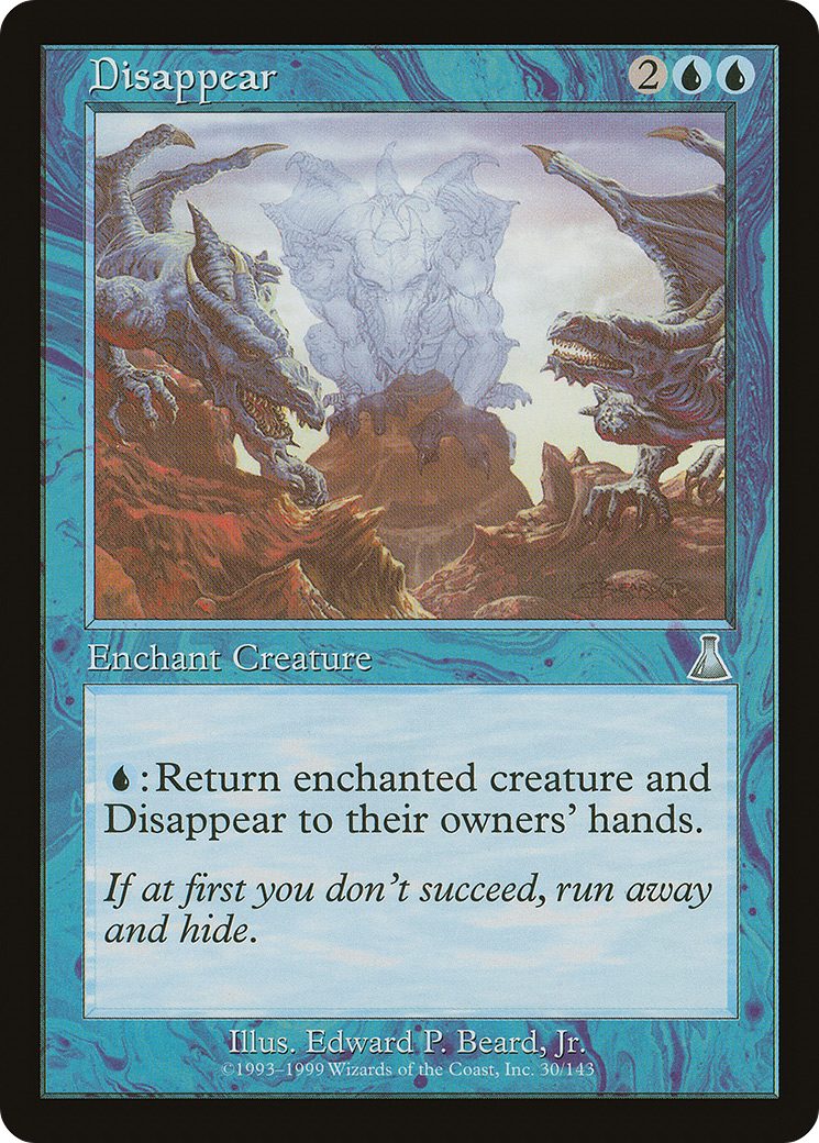 Disappear (UDS-030)  Foil - Urza's Destiny