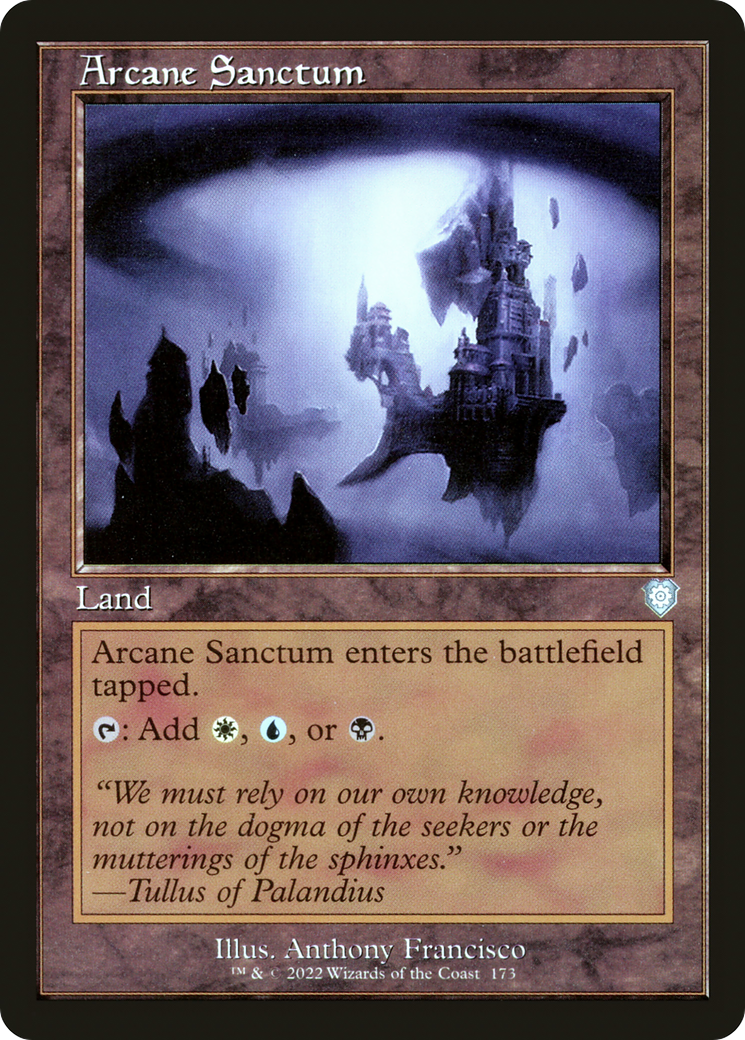 Arcane Sanctum (Retro Frame) (BRC-173)  - The Brothers' War Commander