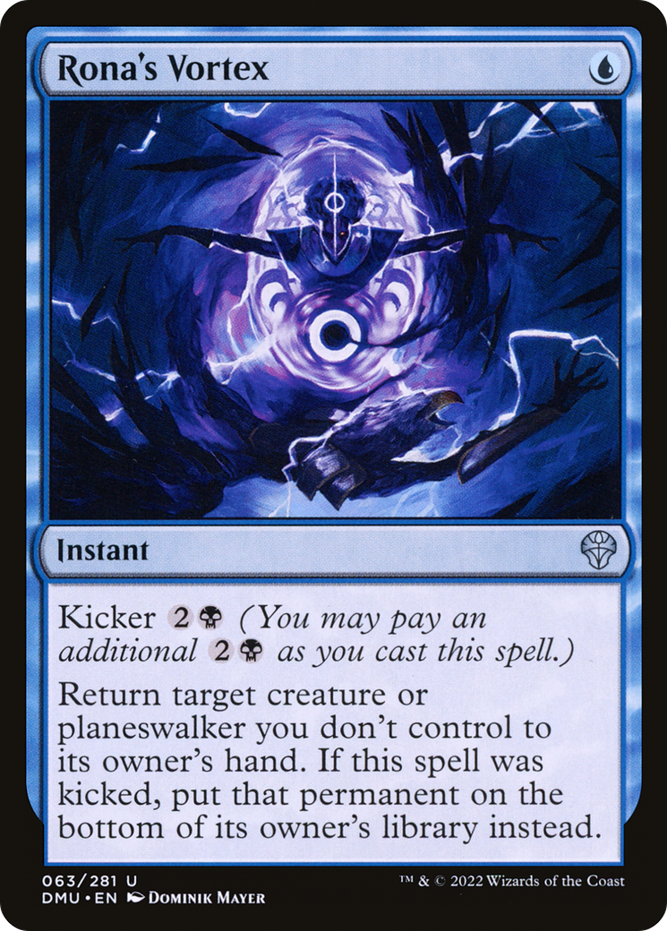 Rona's Vortex (DMU-063)  Foil - Dominaria United