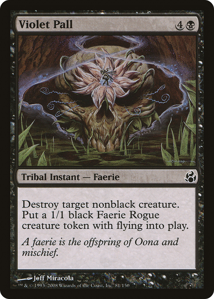 Violet Pall (MOR-081)  Foil - Morningtide