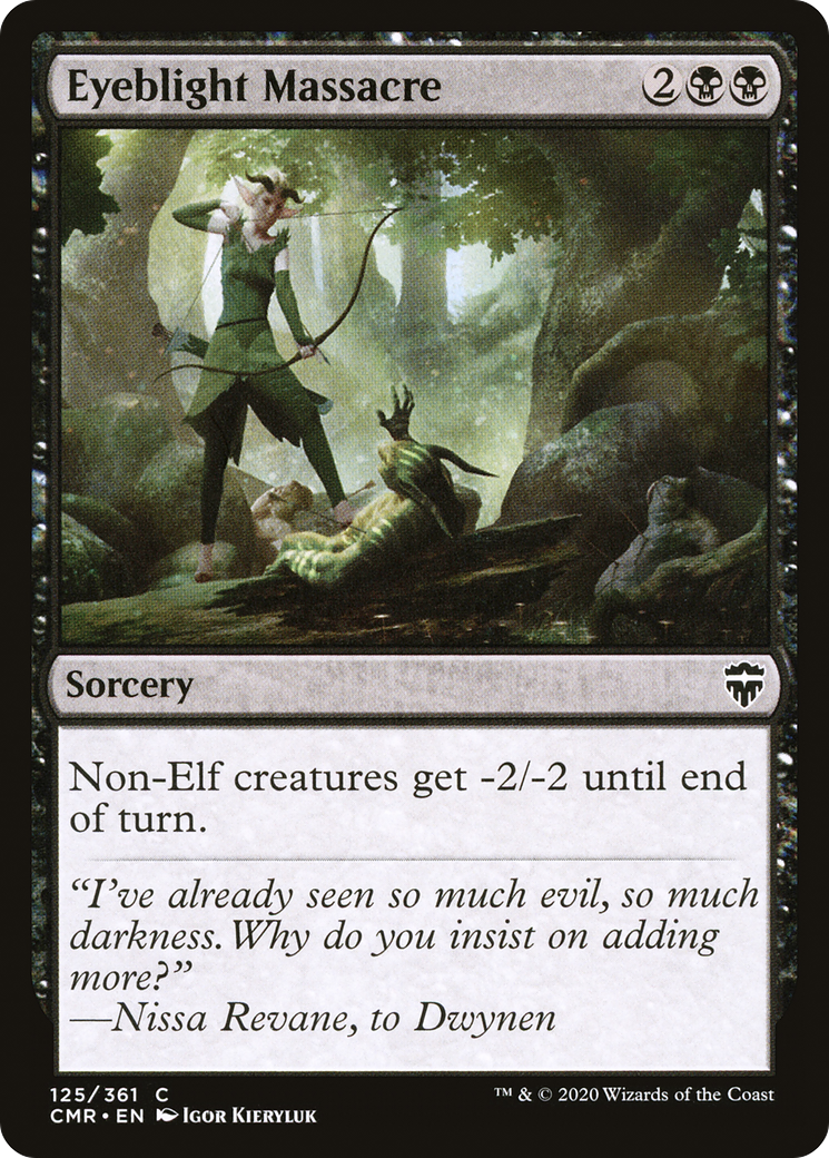 Eyeblight Massacre (CMR-125)  - Commander Legends
