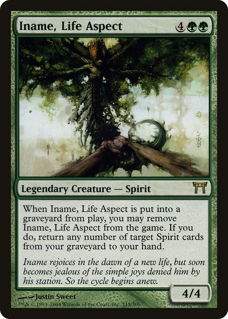 Iname, Life Aspect (CHK-215)  Foil - Champions of Kamigawa