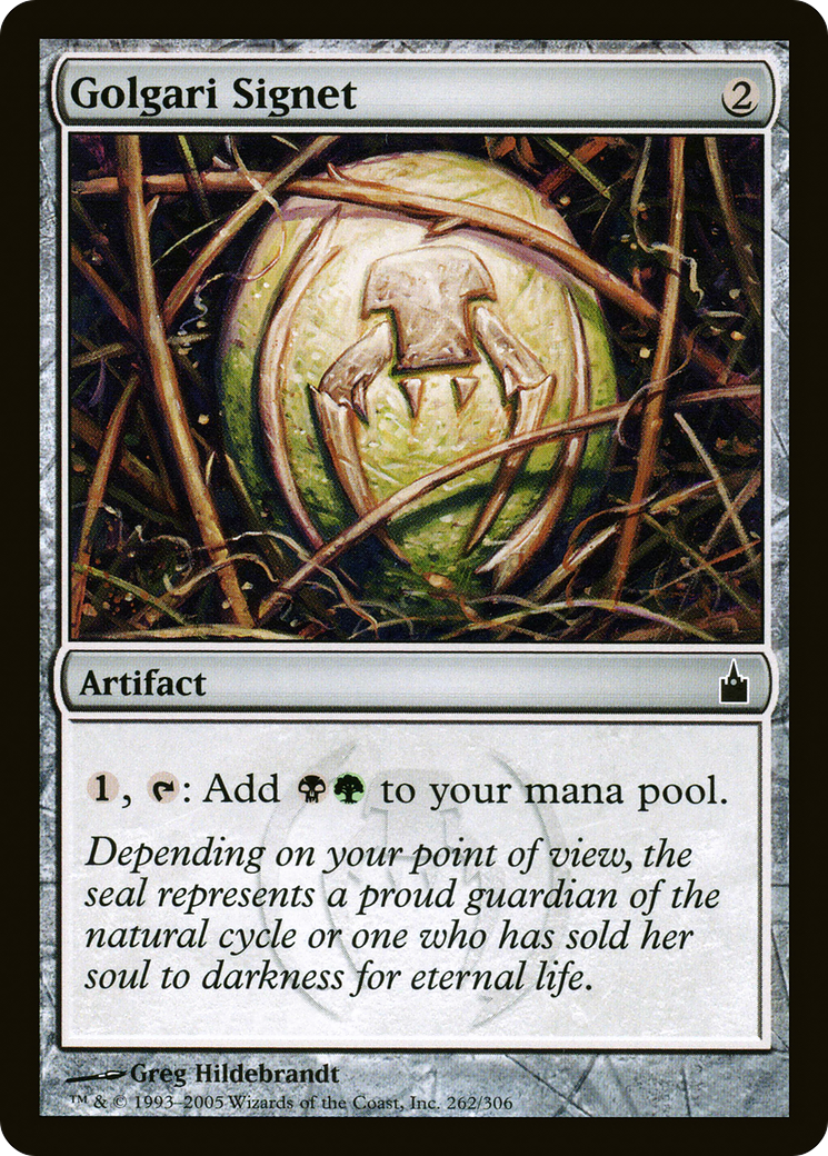 Golgari Signet (RAV-262)  - Ravnica: City of Guilds