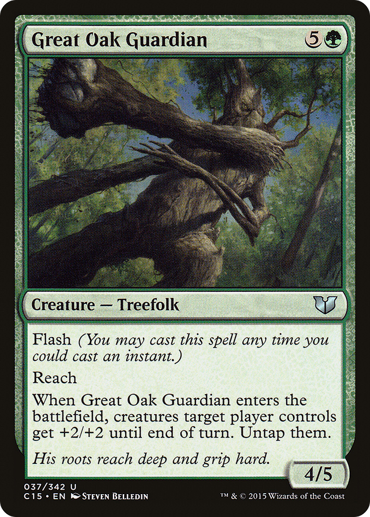 Great Oak Guardian (C15-037)  - Commander 2015