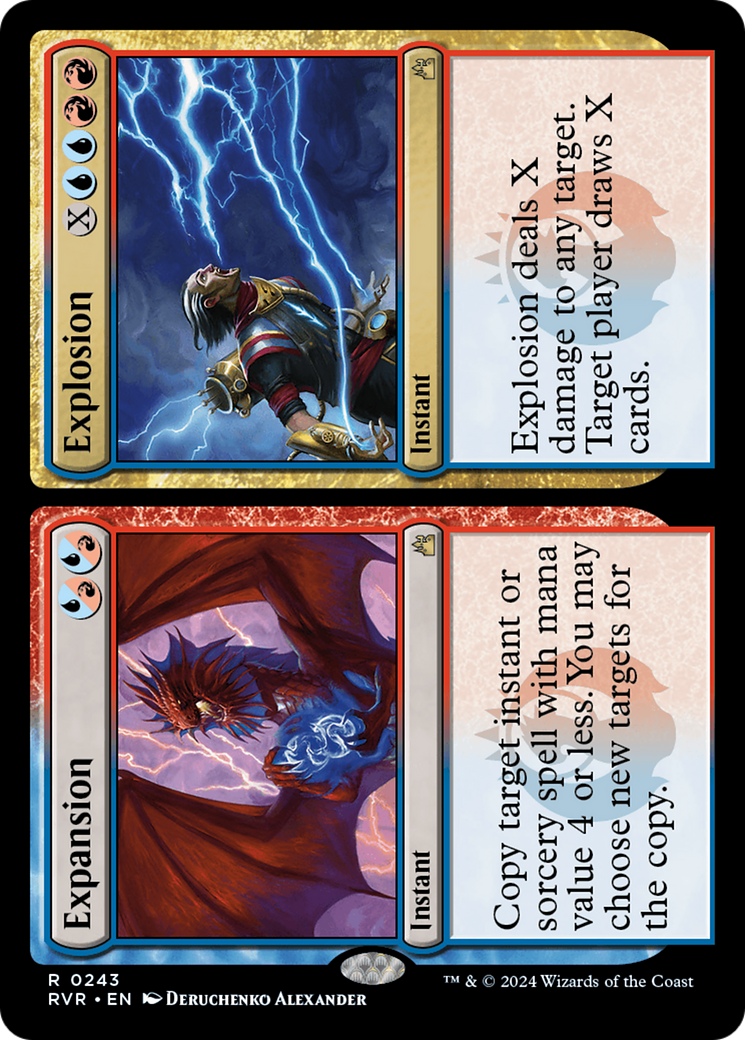 Expansion // Explosion (RVR-243)  Foil - Ravnica Remastered
