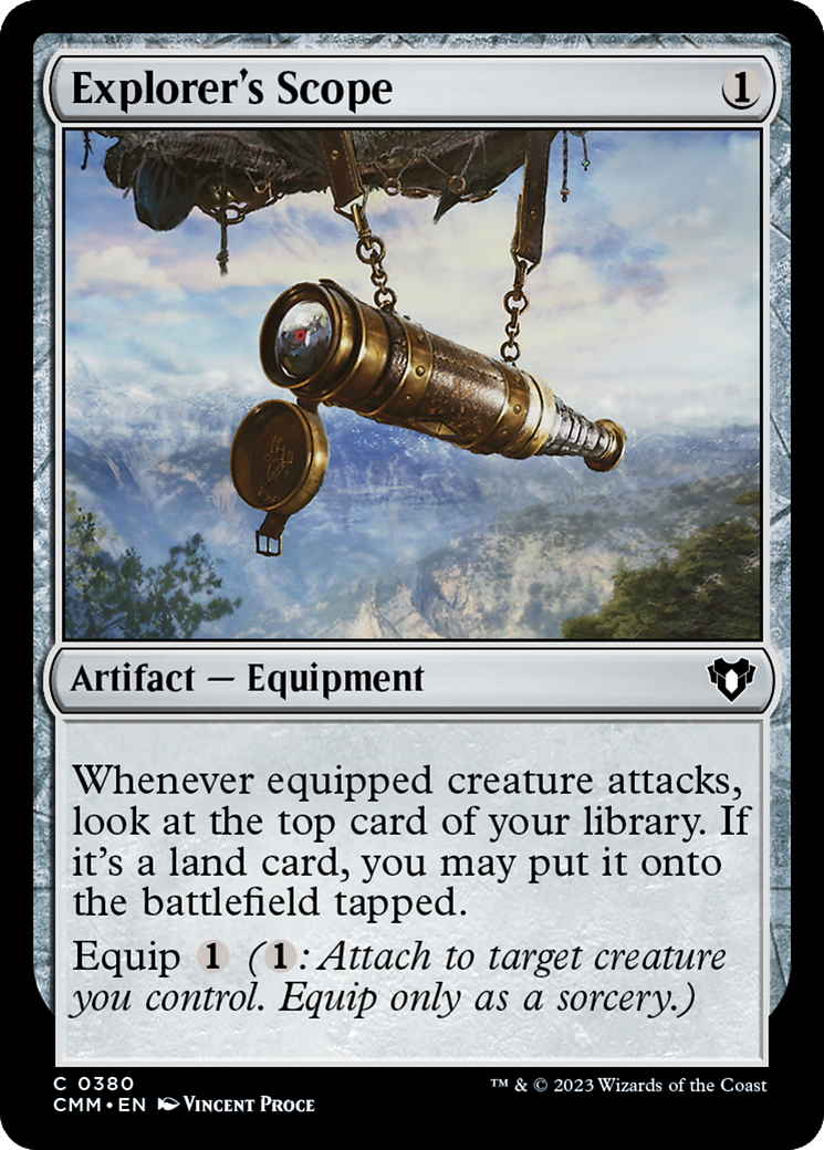 Explorer's Scope (CMM-380)  - Commander Masters