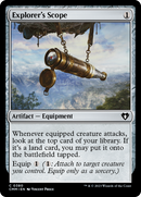 Explorer's Scope (CMM-380)  Foil - Commander Masters