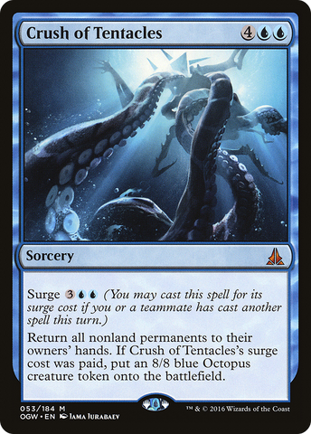 Crush of Tentacles (OGW-053)  Foil - Oath of the Gatewatch