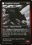 Fangblade Brigand (DBL-139) - Innistrad: Double Feature: (Double Faced Transform) Foil