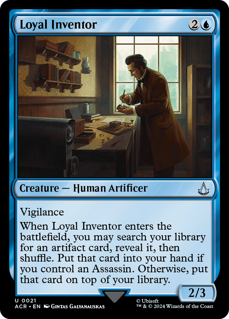 Loyal Inventor (ACR-021)  - Assassin's Creed