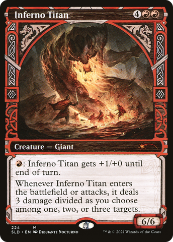 Inferno Titan (SLD-224)  Foil - Secret Lair Drop: (Showcase)
