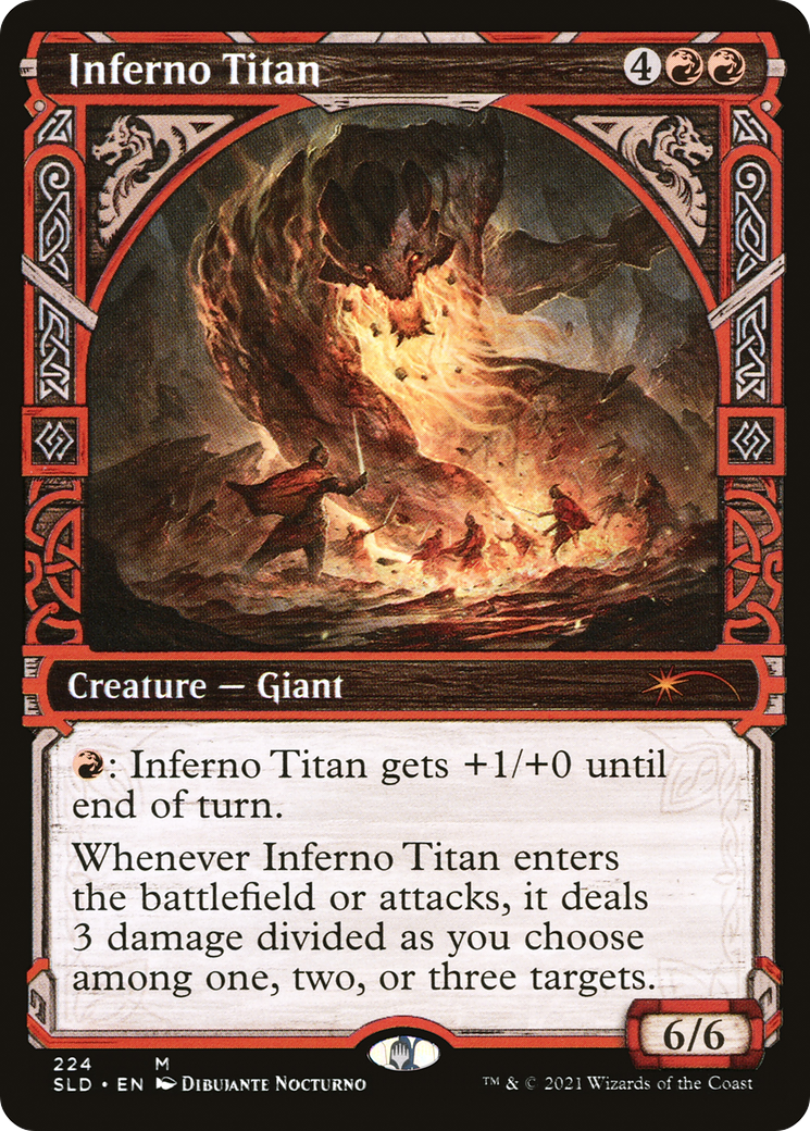 Inferno Titan (SLD-224)  Foil - Secret Lair Drop: (Showcase)