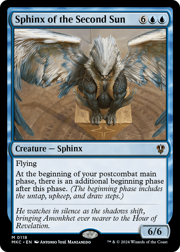 Sphinx of the Second Sun (MKC-118)  - Murders at Karlov Manor Commander