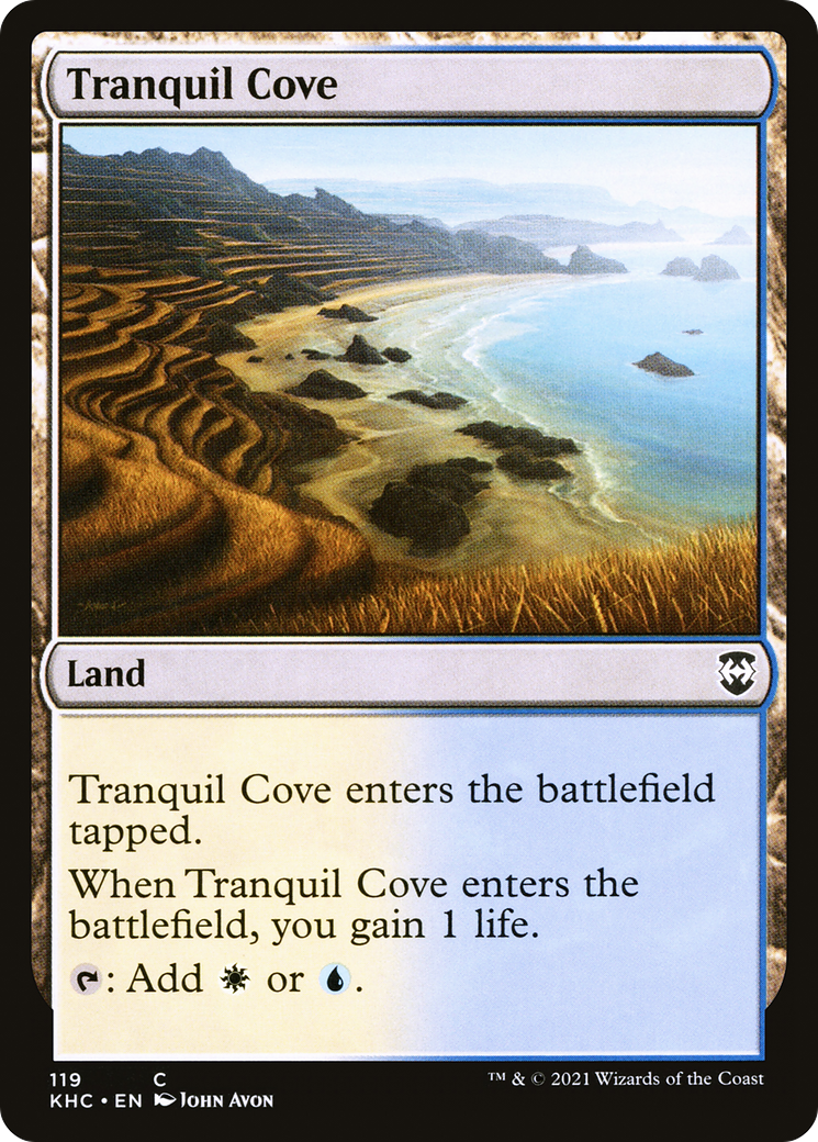 Tranquil Cove (KHC-119)  - Kaldheim Commander