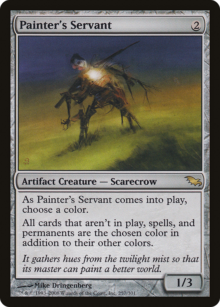 Painter's Servant (SHM-257)  Foil - Shadowmoor