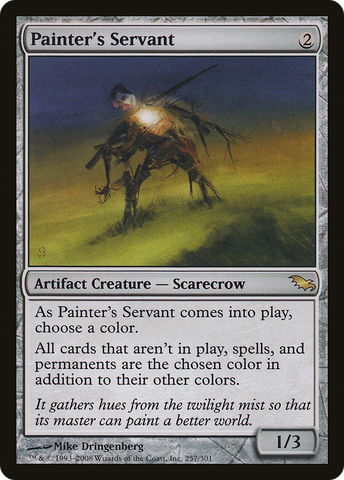 Painter's Servant (SHM-257)  Foil - Shadowmoor
