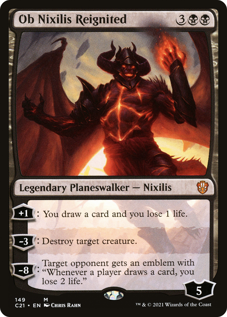 Ob Nixilis Reignited (C21-149)  - Commander 2021