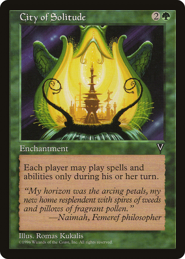 City of Solitude (VIS-)  - Visions