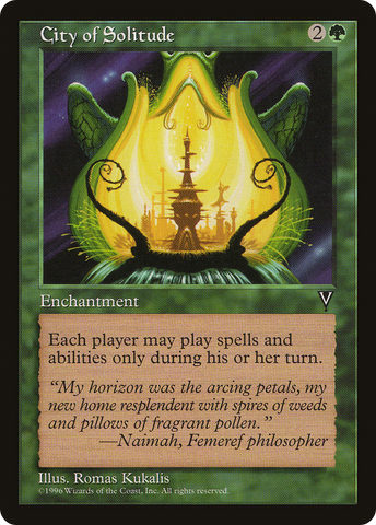 City of Solitude (VIS-)  - Visions