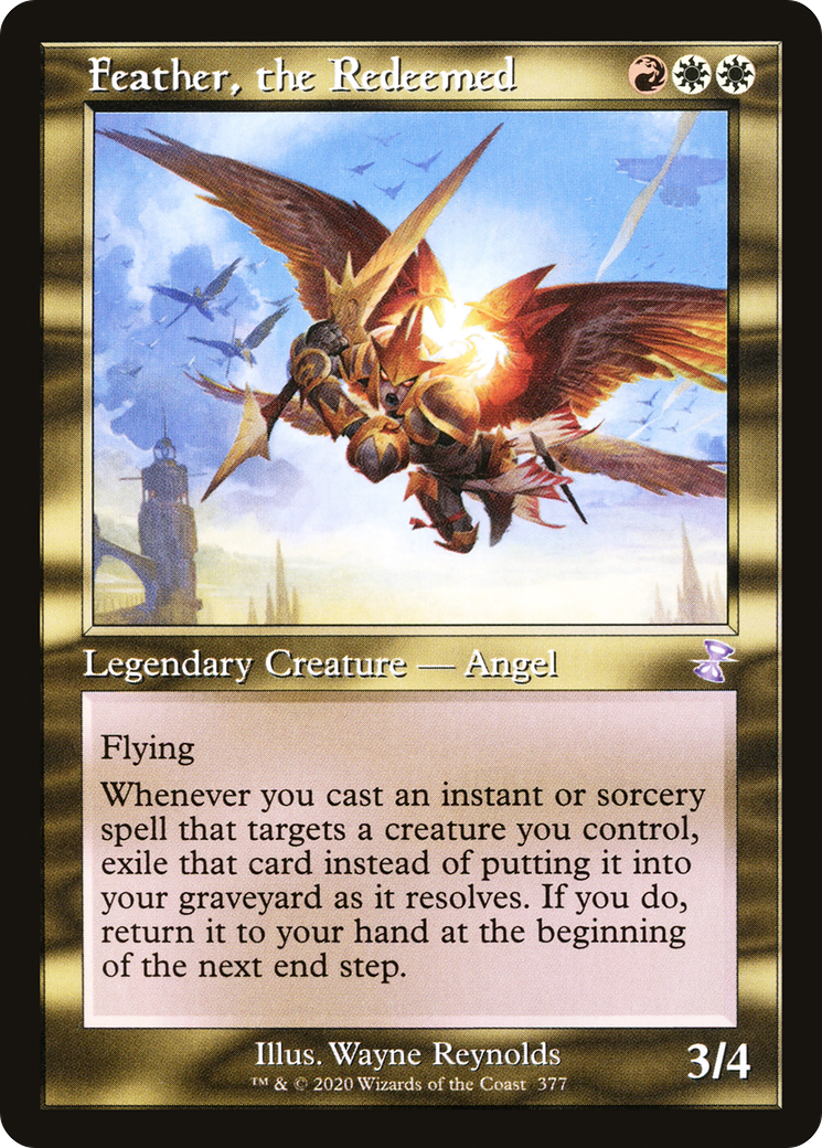 Feather, the Redeemed (TSR-377)  Foil - Time Spiral Remastered