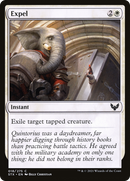 Expel (STX-018)  Foil - Strixhaven: School of Mages