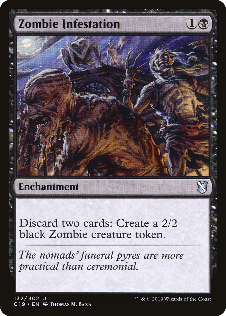 Zombie Infestation (C19-132)  - Commander 2019