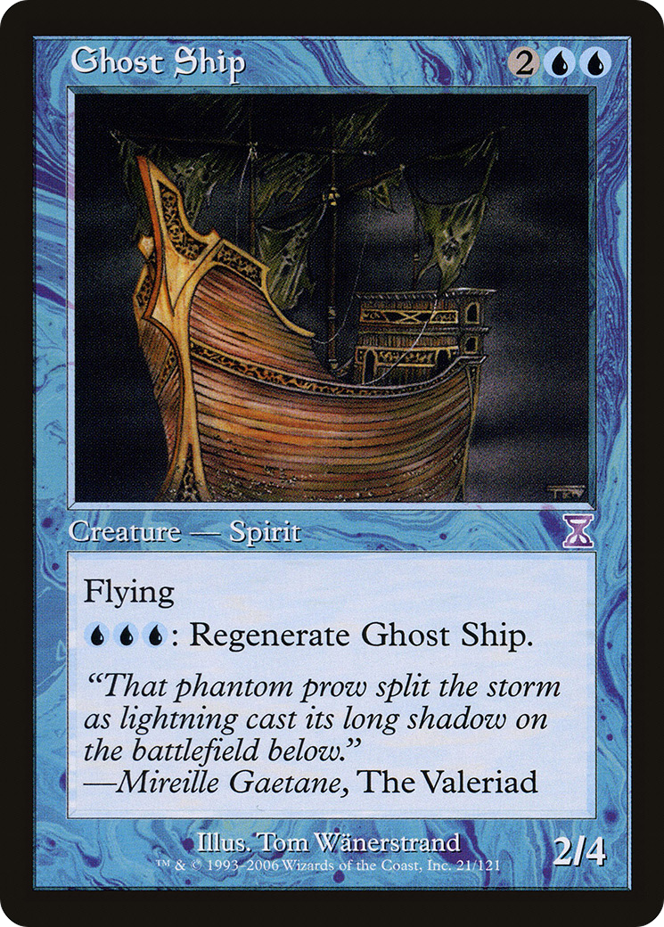 Ghost Ship (TSB-021)  Foil - Time Spiral Timeshifted