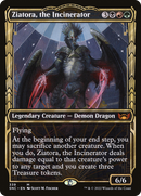 Ziatora, the Incinerator (Showcase) (SNC-339) - Streets of New Capenna: (Showcase) Foil