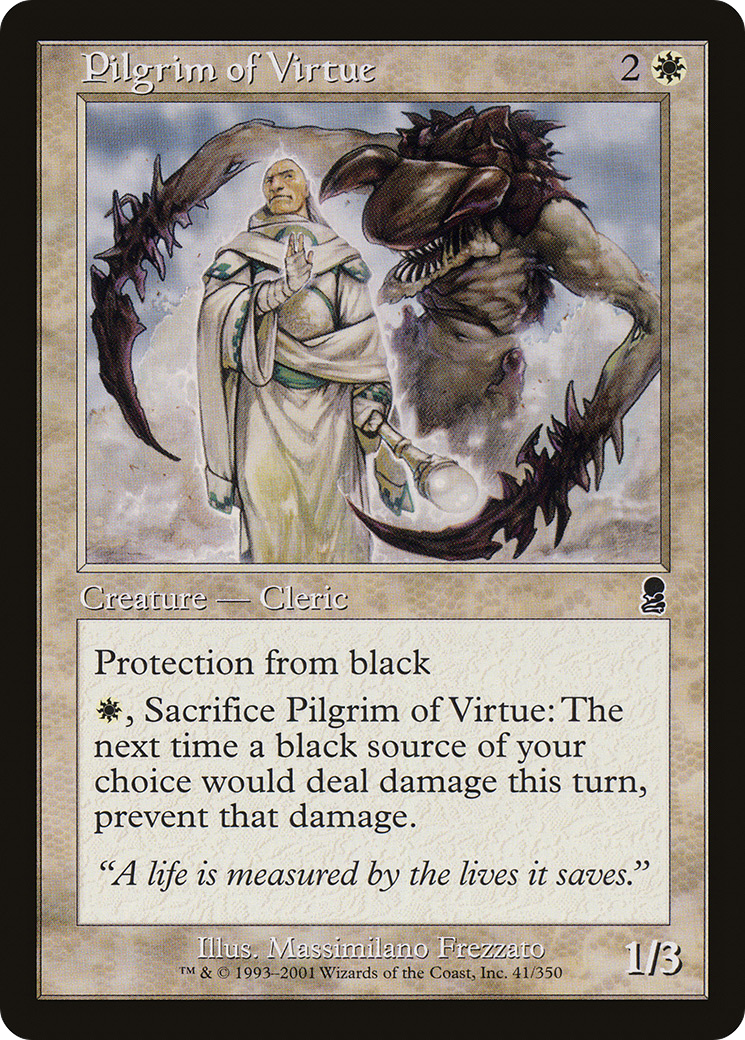 Pilgrim of Virtue (ODY-041)  Foil - Odyssey