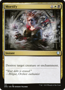 Mortify (ONC-122)  - Phyrexia: All Will Be One Commander