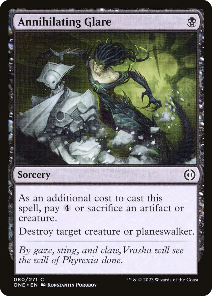 Annihilating Glare (ONE-080)  - Phyrexia: All Will Be One