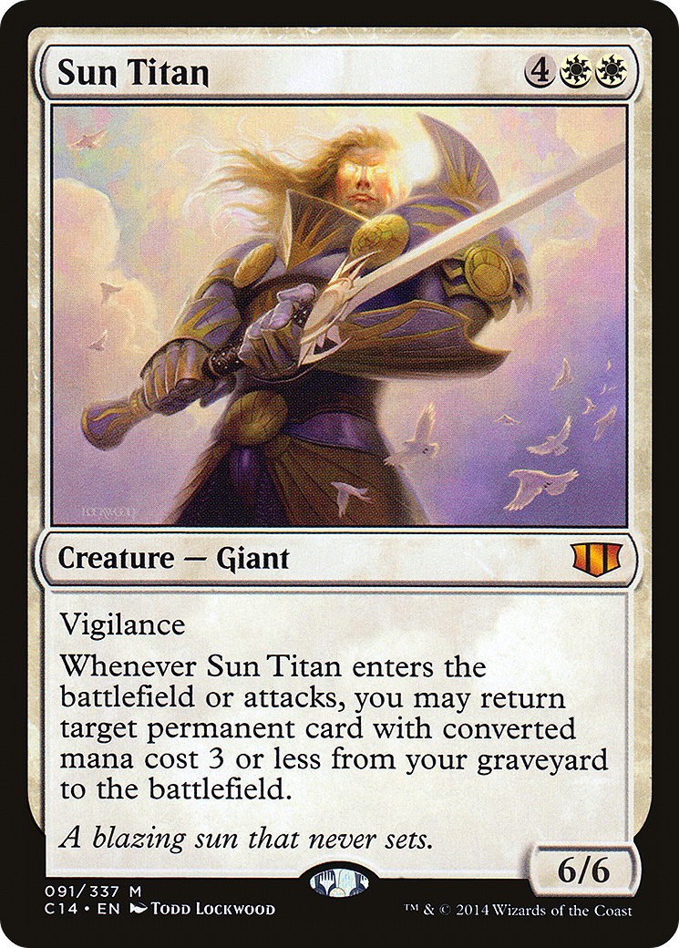 Sun Titan (C14-091)  - Commander 2014