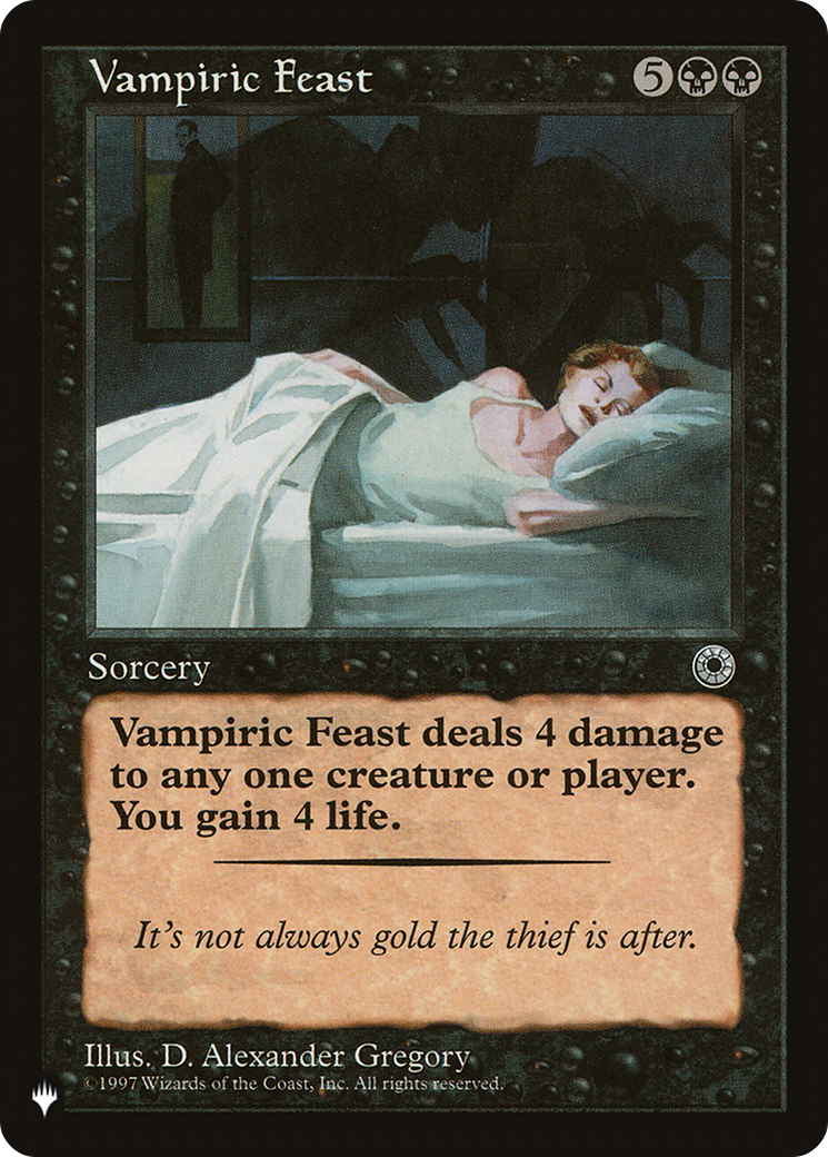 Vampiric Feast (LIST-POR-114)  - The List
