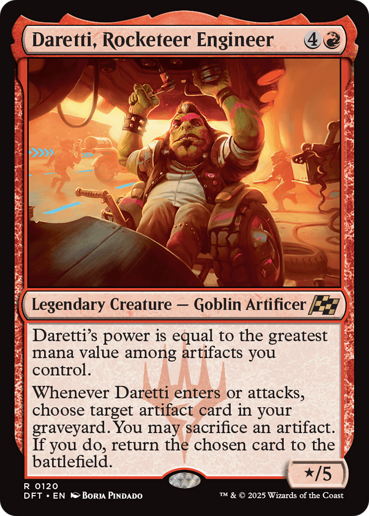 Daretti, Rocketeer Engineer (DFT-120)  - Aetherdrift