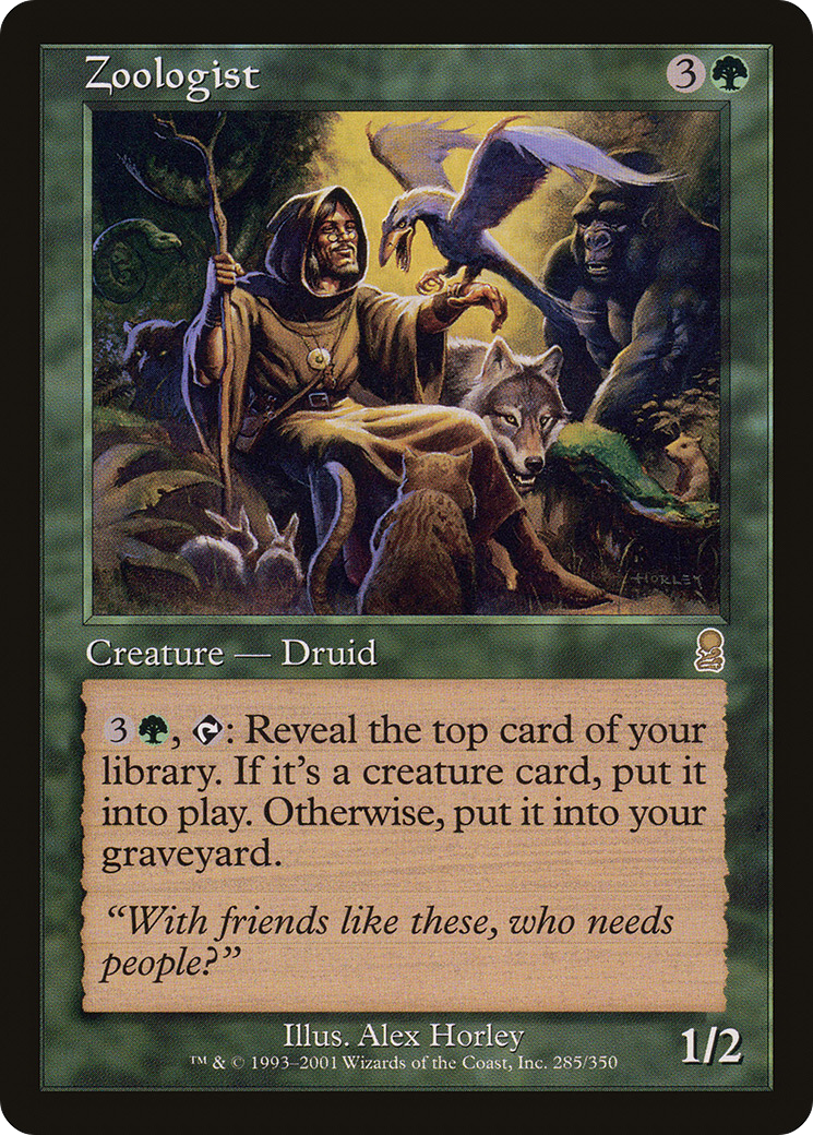 Zoologist (ODY-285)  Foil - Odyssey
