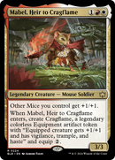 Mabel, Heir to Cragflame (BLB-224)  - Bloomburrow