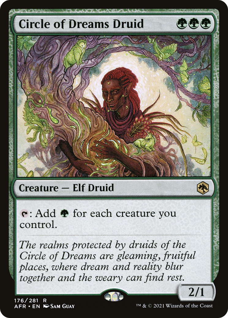 Circle of Dreams Druid (AFR-176)  - Adventures in the Forgotten Realms