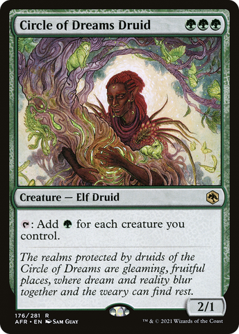 Circle of Dreams Druid (AFR-176)  - Adventures in the Forgotten Realms