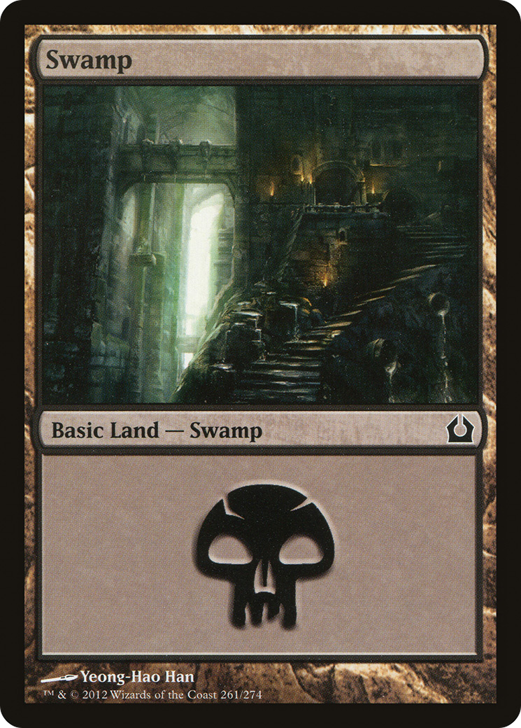 Swamp (261) (RTR-261)  Foil - Return to Ravnica