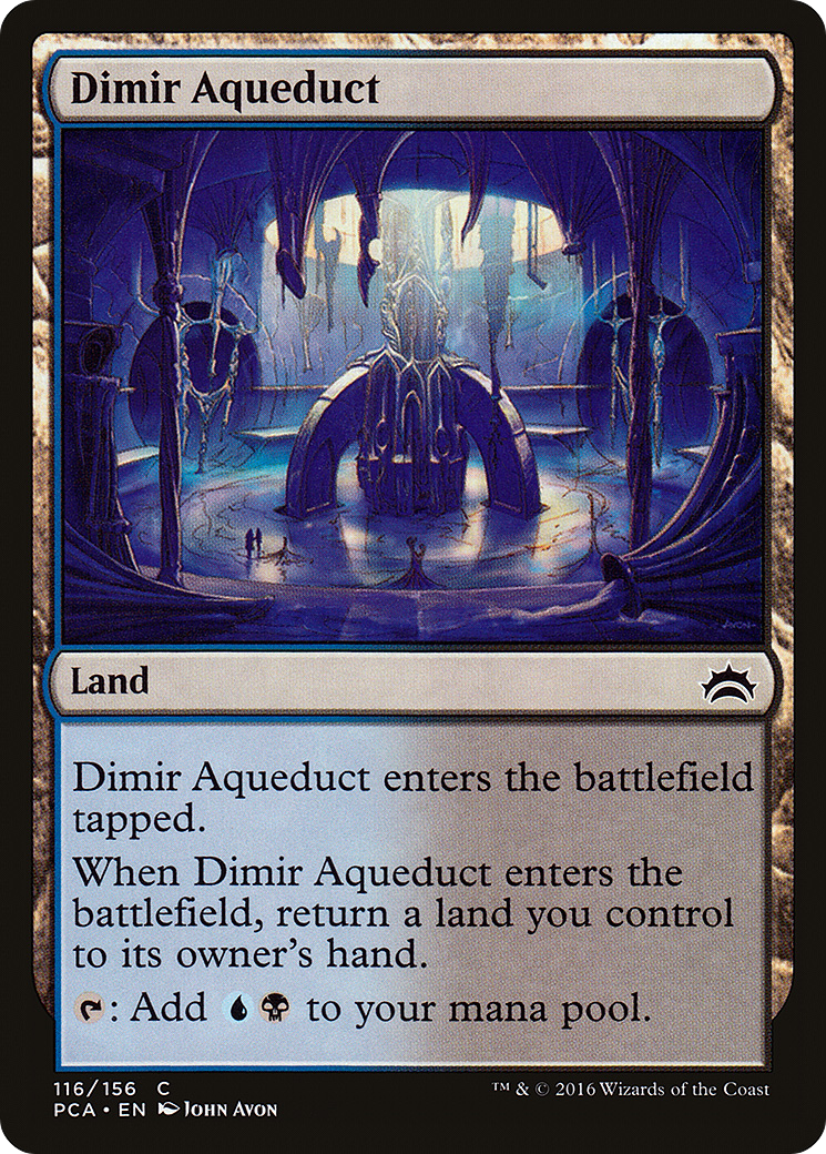 Dimir Aqueduct (PCA-116)  - Planechase Anthology