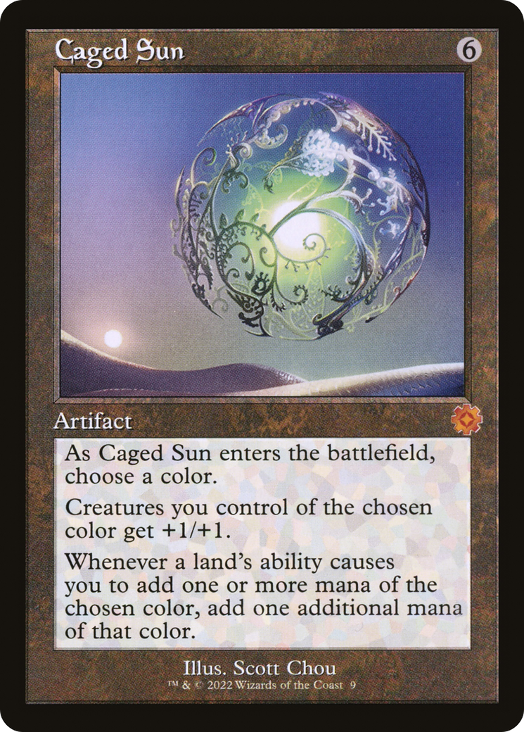 Caged Sun (BRR-009)  - The Brothers' War Retro Artifacts