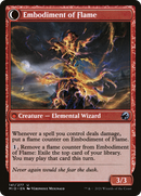 Flame Channeler (MID-141)  - Innistrad: Midnight Hunt: (Double Faced Transform)