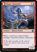 Flame Channeler (MID-141)  - Innistrad: Midnight Hunt: (Double Faced Transform)